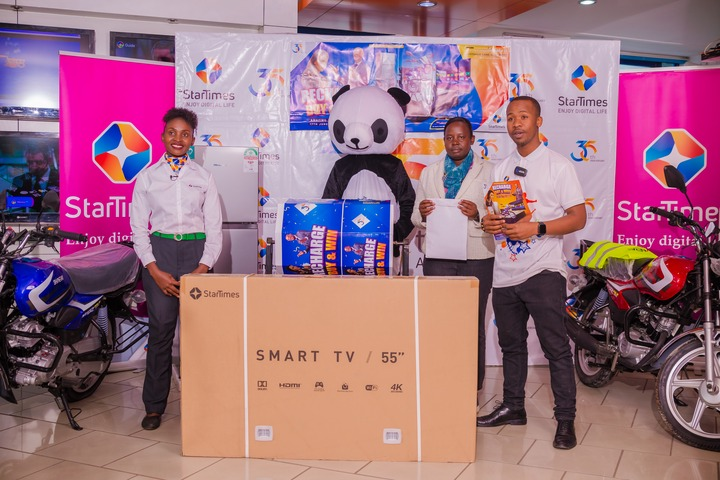 Startimes media took center stage on Friday to unveil the names of the highly-anticipated Week 3 & 4 Buy, Recharge, and Win Promotional winners.