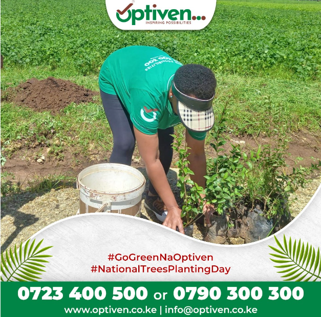 Optiven Group Pledges Ongoing Commitment to Environmental Conservation